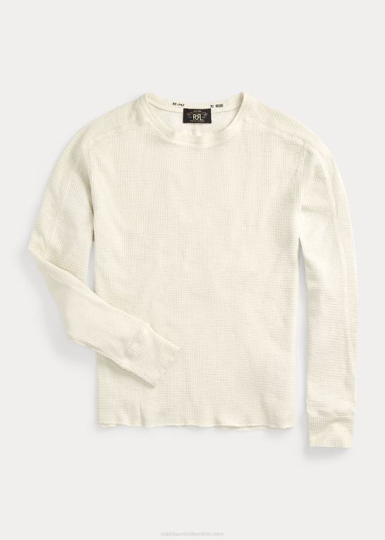 papir hvidt Mænd Ralph Lauren tekstureret crewneck Z426B1692
