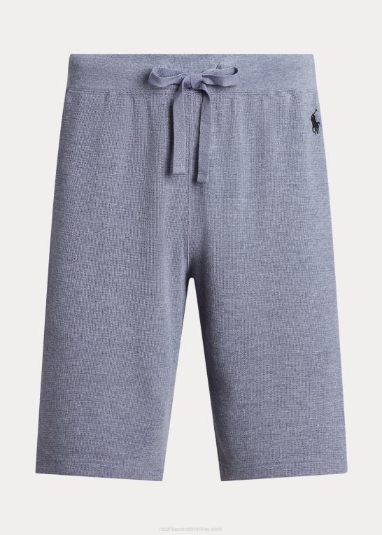 gammel royal/sort Mænd Ralph Lauren vaffelstrik sove kort Z426B310