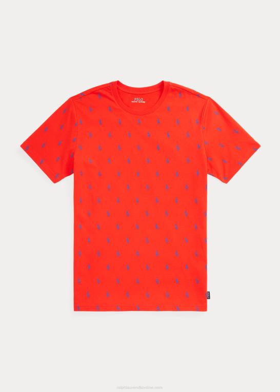 lys valmue/rugby royal Mænd Ralph Lauren signatur pony sove skjorte Z426B534