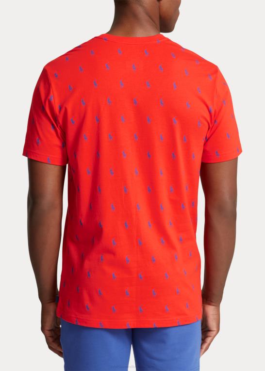 lys valmue/rugby royal Mænd Ralph Lauren signatur pony sove skjorte Z426B534