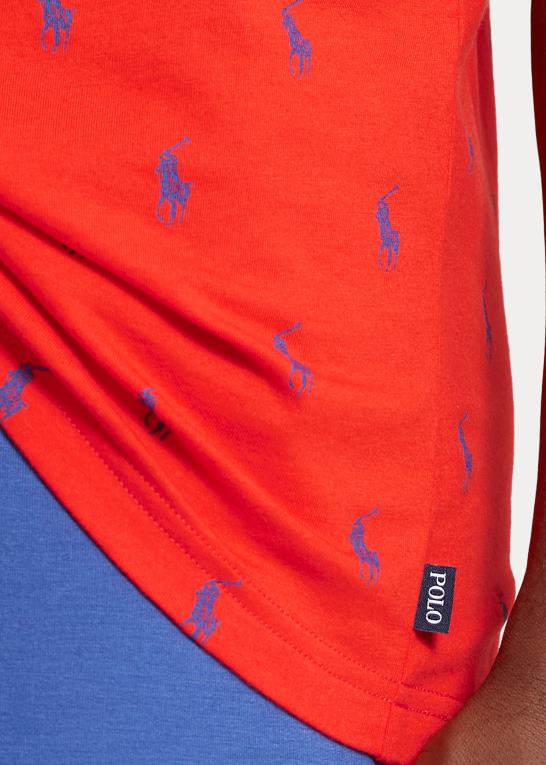 lys valmue/rugby royal Mænd Ralph Lauren signatur pony sove skjorte Z426B534