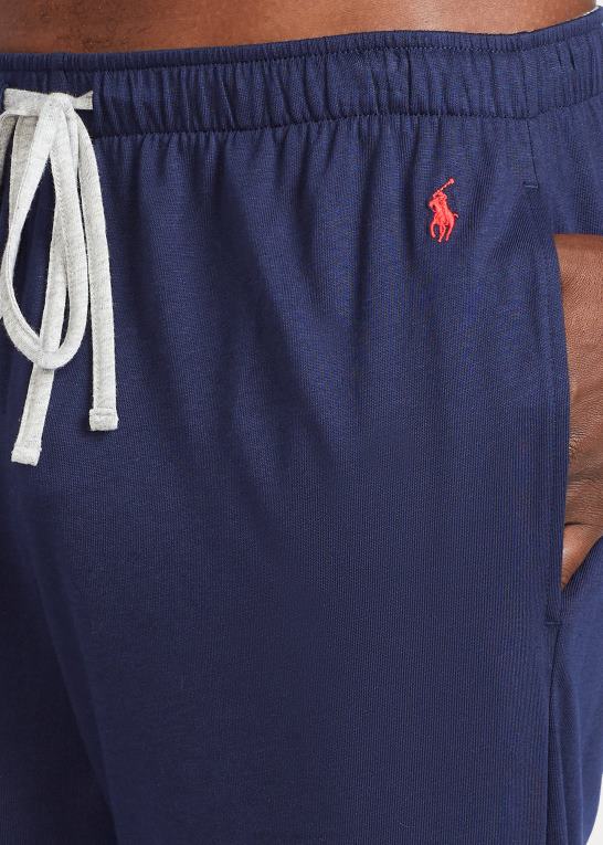 marineblå/andover lyng/rød Mænd Ralph Lauren pyjamasbukser i bomuldsblanding-jersey Z426B230