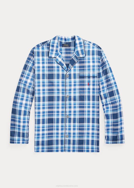 monroe plaid Mænd Ralph Lauren plaid pyjamasskjorte Z426B912