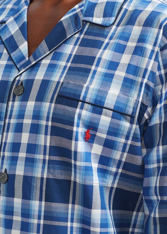 monroe plaid Mænd Ralph Lauren plaid pyjamasskjorte Z426B912