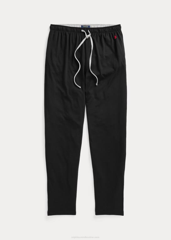 sort/andover lyng/rød Mænd Ralph Lauren pyjamasbukser i bomuldsblanding-jersey Z426B229