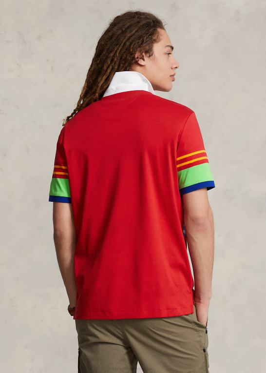 67 tryk Mænd Ralph Lauren poloshirt i blød bomuld med klassisk pasform Z426B778
