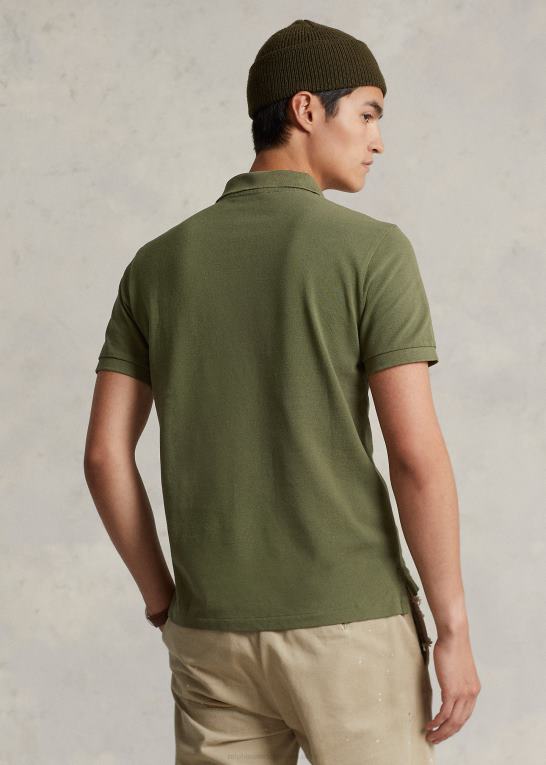 Mænd Ralph Lauren skræddersyet slim fit polo bear poloshirt Z426B8660