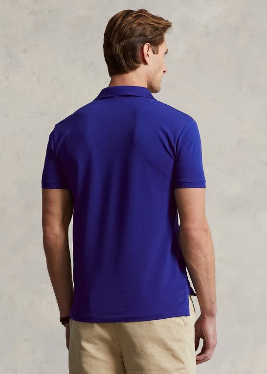 arv royal Mænd Ralph Lauren slim fit poloshirt i stretch mesh Z426B950