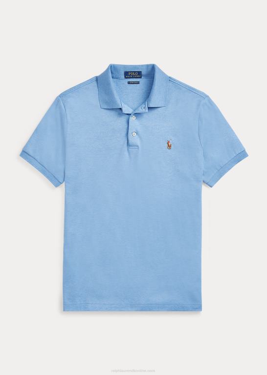 blød kongelyng Mænd Ralph Lauren blød bomulds poloshirt - alle passer Z426B186