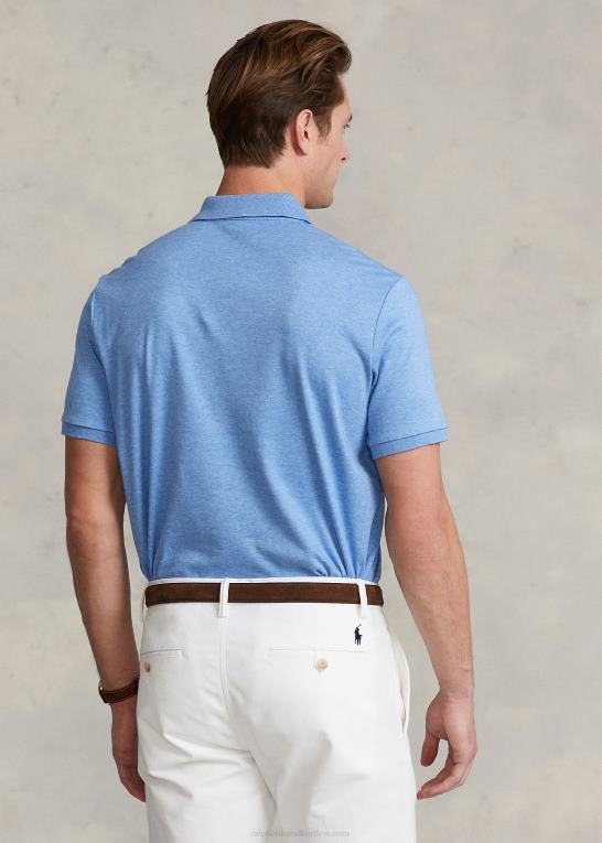 blød kongelyng Mænd Ralph Lauren blød bomulds poloshirt - alle passer Z426B186
