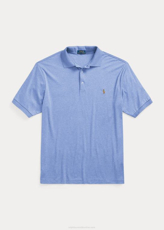 blød kongelyng Mænd Ralph Lauren blød poloshirt i bomuld Z426B1535