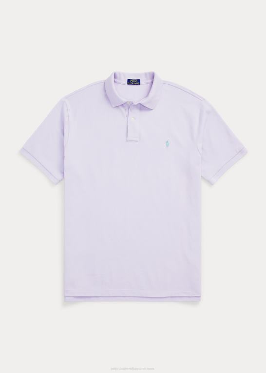 blomst lilla Mænd Ralph Lauren den ikoniske mesh poloshirt Z426B1828
