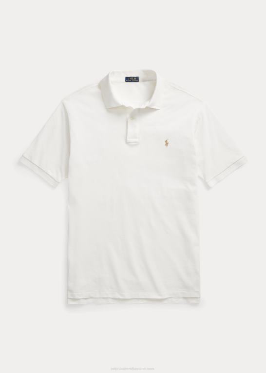 dækvask hvid Mænd Ralph Lauren den ikoniske mesh poloshirt Z426B1825
