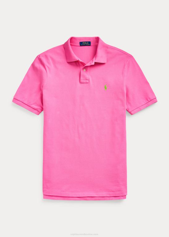 dalia pink Mænd Ralph Lauren slim fit mesh casual/working poloshirt Z426B45