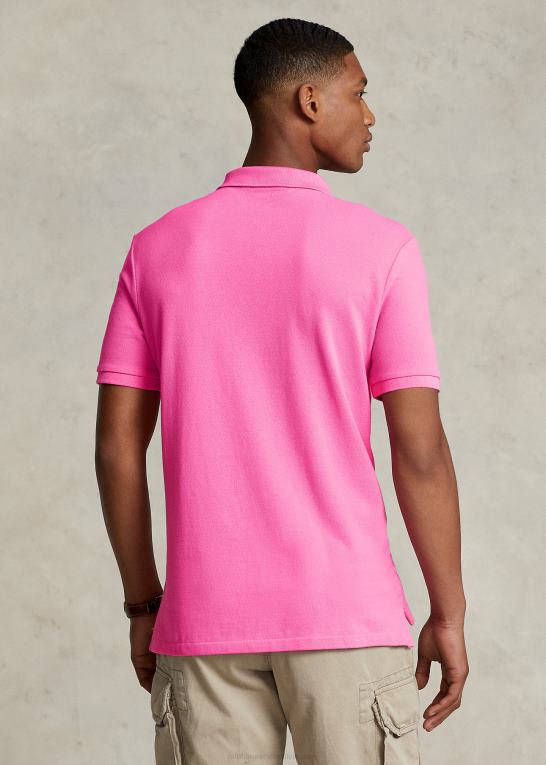 dalia pink Mænd Ralph Lauren slim fit mesh casual/working poloshirt Z426B45