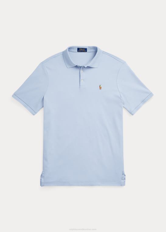 ejendom blå Mænd Ralph Lauren blød bomulds poloshirt - alle passer Z426B185