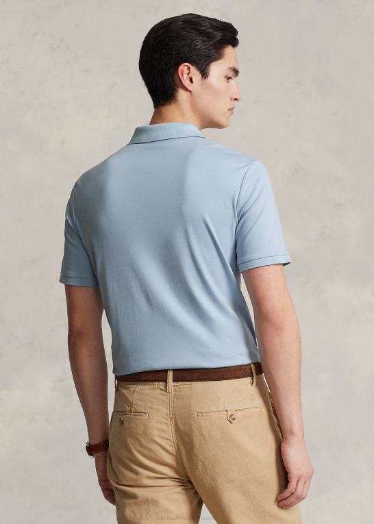 ejendom blå Mænd Ralph Lauren blød bomulds poloshirt - alle passer Z426B185
