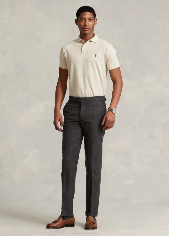ekspedition klitlyng Mænd Ralph Lauren slim fit mesh poloshirt Z426B8363