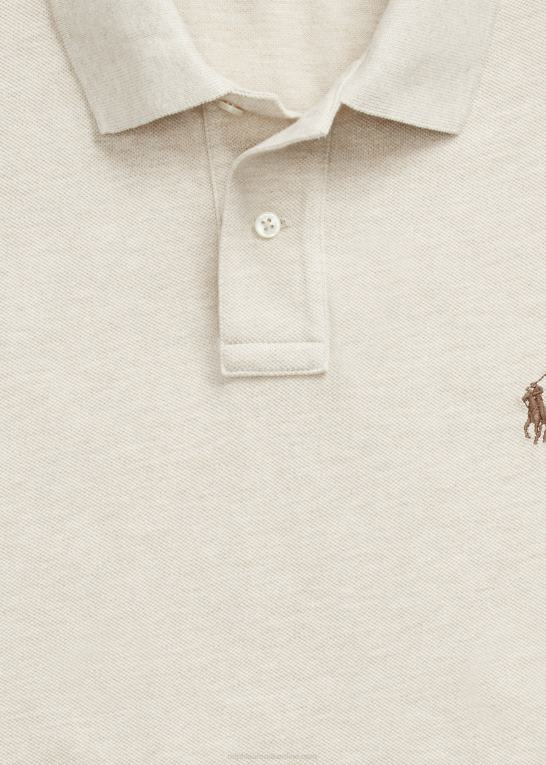 ekspedition klitlyng Mænd Ralph Lauren slim fit mesh poloshirt Z426B8363