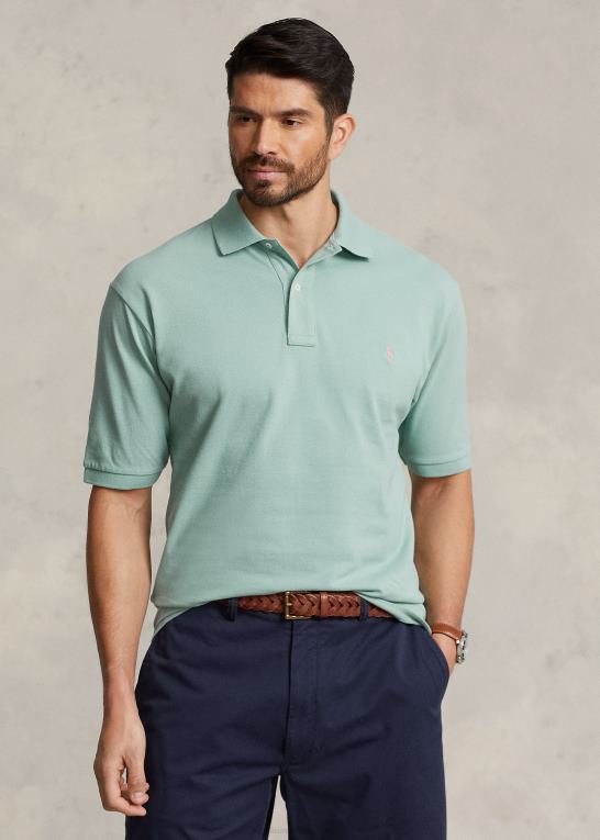 essex grøn Mænd Ralph Lauren den ikoniske mesh poloshirt Z426B1836