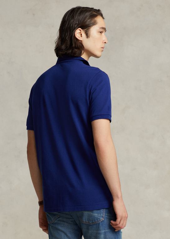 falder kongeligt/gult Mænd Ralph Lauren slim fit mesh poloshirt Z426B6