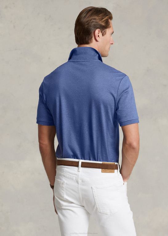 falmet kongelyng Mænd Ralph Lauren blød bomulds poloshirt - alle passer Z426B187