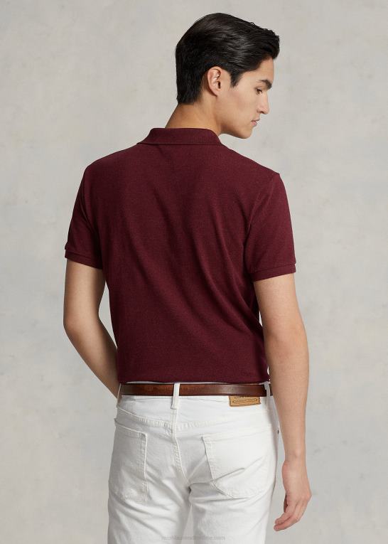 forårsvinslyng Mænd Ralph Lauren slim fit mesh poloshirt Z426B8556