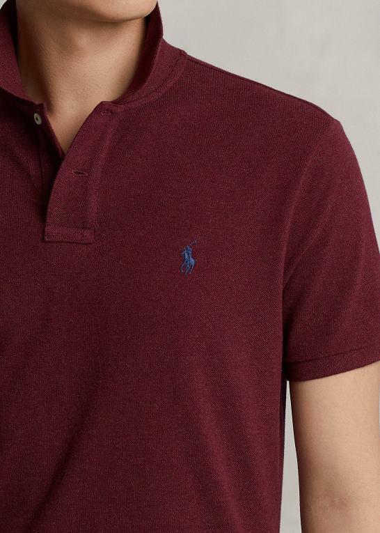forårsvinslyng Mænd Ralph Lauren slim fit mesh poloshirt Z426B8556