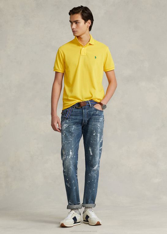 gulfinnet Mænd Ralph Lauren jordpoloen Z426B994