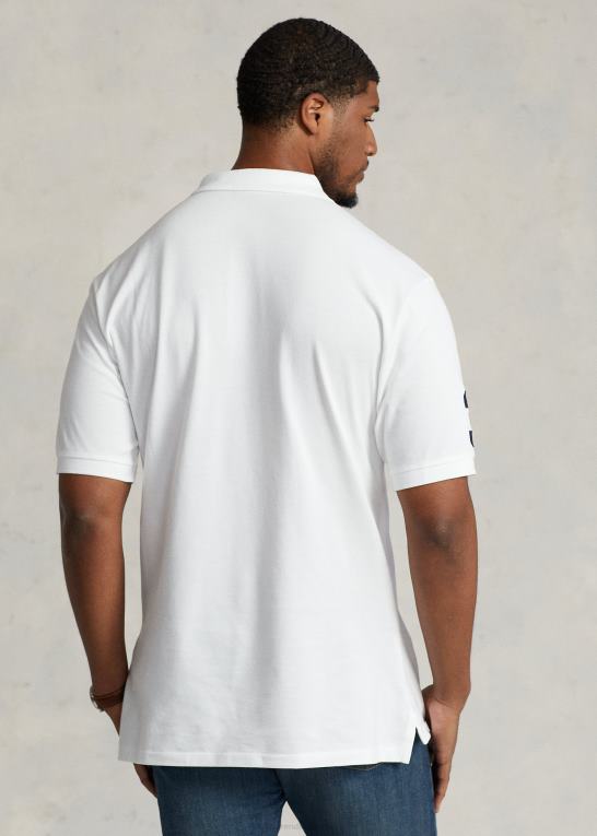 hvid Mænd Ralph Lauren crest mesh poloshirt Z426B1602