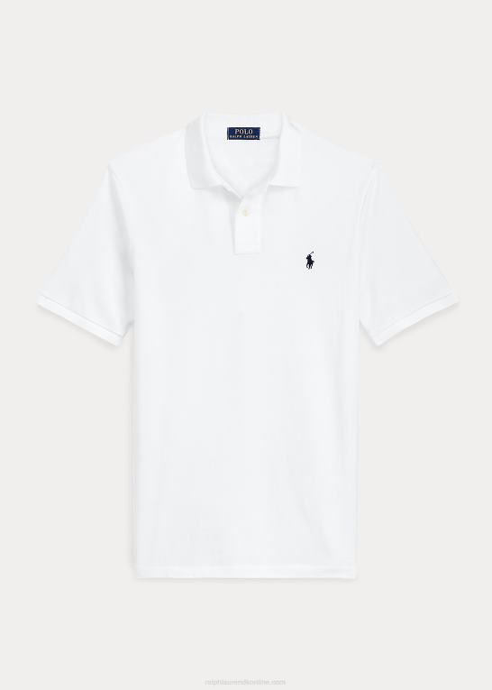hvid Mænd Ralph Lauren den ikoniske mesh poloshirt Z426B1815