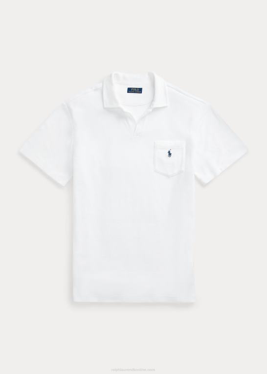 hvid Mænd Ralph Lauren frotté poloshirt Z426B1474