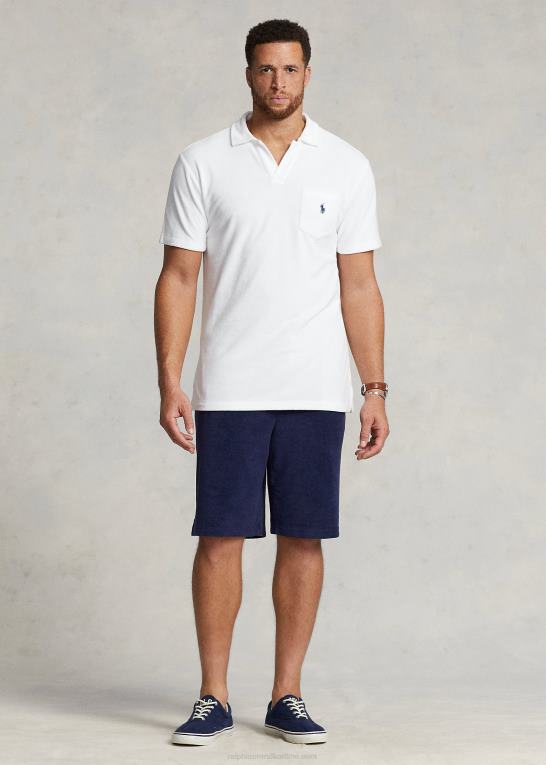 hvid Mænd Ralph Lauren frotté poloshirt Z426B1474