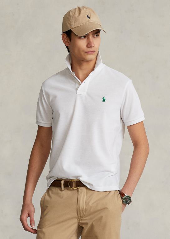 hvid Mænd Ralph Lauren jordpoloen Z426B986