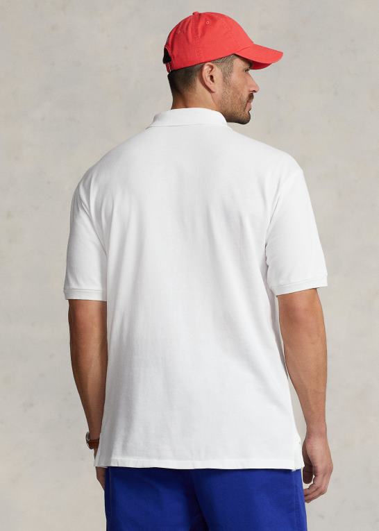hvid Mænd Ralph Lauren spa frotté poloshirt Z426B1470