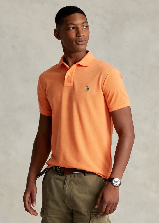 klassisk fersken Mænd Ralph Lauren jordpoloen Z426B992
