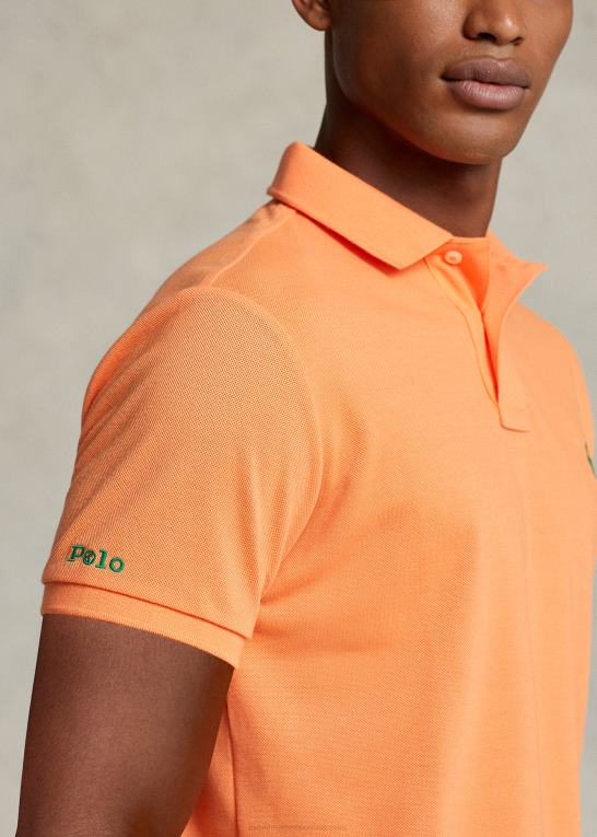 klassisk fersken Mænd Ralph Lauren jordpoloen Z426B992
