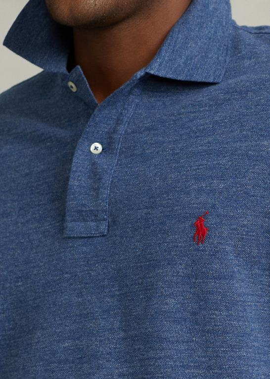 klassisk kongelyng Mænd Ralph Lauren den ikoniske mesh poloshirt Z426B1818