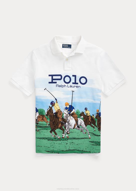 klub naturskønt Mænd Ralph Lauren klassisk pasform polo match poloshirt Z426B8606