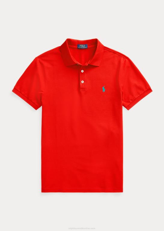 kronblad rose Mænd Ralph Lauren slim fit mesh casual/working poloshirt Z426B42