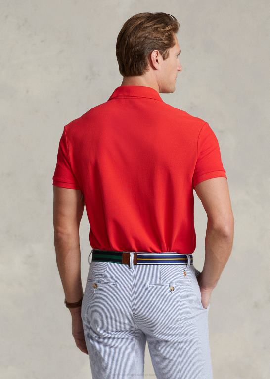 kronblad rose Mænd Ralph Lauren slim fit mesh casual/working poloshirt Z426B42