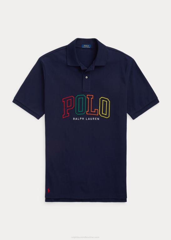 krydstogtflåde Mænd Ralph Lauren logo mesh poloshirt Z426B1636