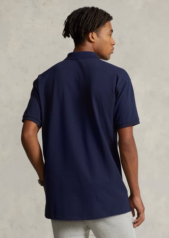 krydstogtflåde Mænd Ralph Lauren stor pasform logo mesh poloshirt Z426B707