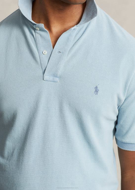 let indigo Mænd Ralph Lauren den ikoniske mesh poloshirt Z426B1826