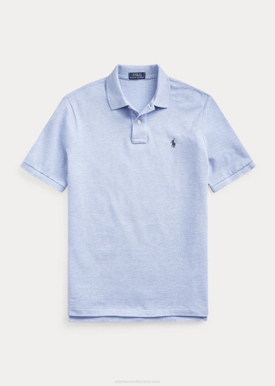 ø lyng Mænd Ralph Lauren slim fit mesh mode poloshirt Z426B12