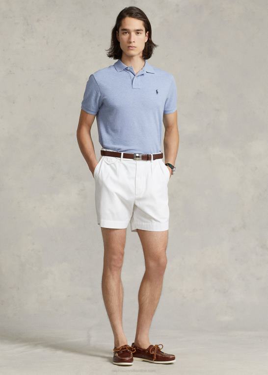 ø lyng Mænd Ralph Lauren slim fit mesh mode poloshirt Z426B12