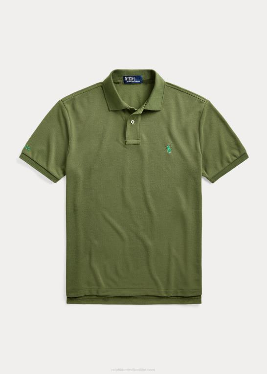 mørk salvie Mænd Ralph Lauren jordpoloen Z426B996
