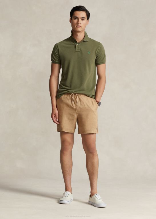 mørk salvie Mænd Ralph Lauren jordpoloen Z426B996
