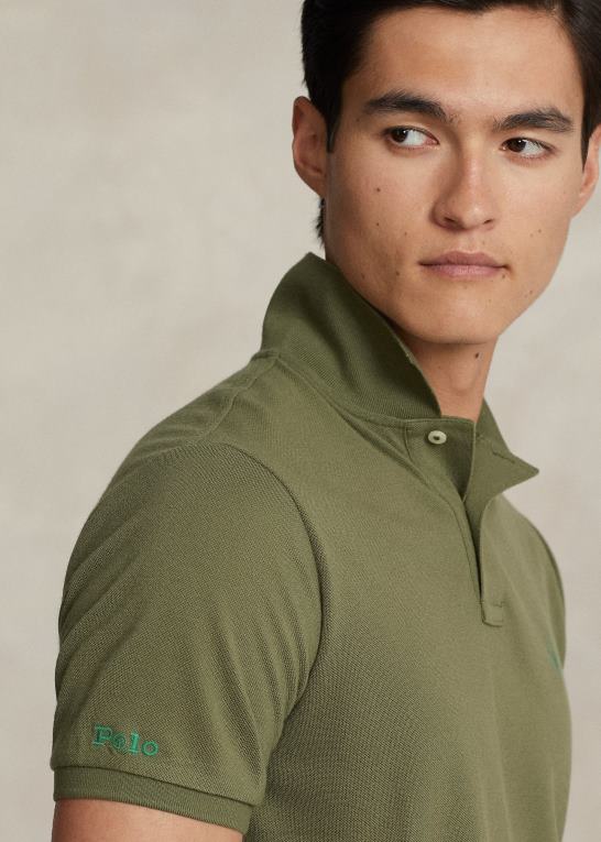 mørk salvie Mænd Ralph Lauren jordpoloen Z426B996