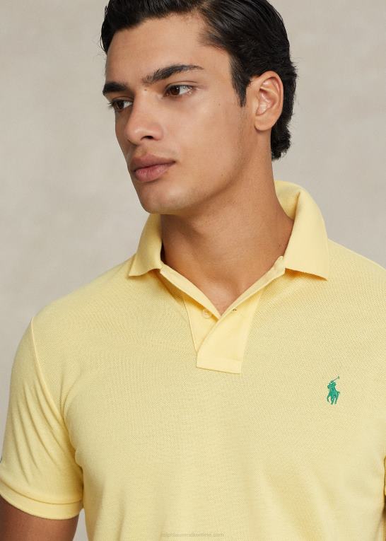 majs gul Mænd Ralph Lauren jordpoloen Z426B985